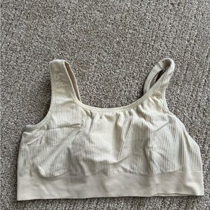 Yellow Cream Harper Wilde Ribbed Stretchy Bra